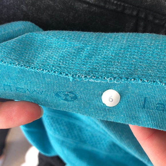Lululemon Swiftly Tech Racerback - Teal - Size 6 - Picture 3 of 3